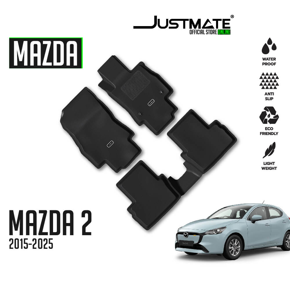 พรมปูพื้นรถยนต์ JUSTMATE MAZDA 2 2015-2025_9